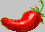 [Image of a bright red chili pepper]